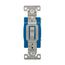 Ezlink Modular Toggle Switch, 15 A, 120-277 Vac, 60 Hz, Three-Pole, Four-Wire, Gray, EZ1203GY