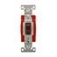 Ezlink Modular Toggle Switch, 20 A, 120-277 Vac, 60 Hz, Single-Pole, Three-Wire, Brown, EZ1221B