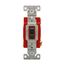 Ezlink Modular Toggle Switch, 20 A, 120-277 Vac, 60 Hz, Three-Pole, Four-Wire, Brown, EZ1223B