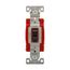 Ezlink Modular Toggle Switch, 20 A, 120-277 Vac, 60 Hz, Three-Pole, Four-Wire, Black, EZ1223BK