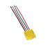 Ezlink Modular Switch Connector, 20 A, 120-277 Vac, 60 Hz, 3-Pole, Solid, 4-Wire, Yellow, EZ3WSWSOL