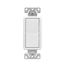 Ezlink Modular Decorator Switch, 15 A, 120-277 Vac, 60 Hz, Single-Pole, Three-Wire, White, EZ7601W