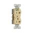 Ezlink Modular Duplex Hg Receptacle, 20 A, 125 Vac, 60 Hz, Ivory, Three-Wire, EZ8300V