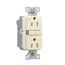 Ezlink Modular Gfci, 15 A, 125 Vac, 60 Hz, Light Almond, Three-Wire, EZGF15LA