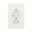 Ezlink Modular Gfci, 15 A, 125 Vac, 60 Hz, White, Three-Wire, EZGF15W