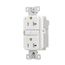 Ezlink Modular Gfci, 20 A, 125 Vac, 60 Hz, White, Three-Wire, EZGF20W