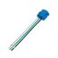 Ezlink Modular Receptacle Connector, 20 A, 125 Vac, 60 Hz, Stranded, Three-Wire, Blue, EZRCSTR