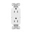 Ezlink Modular Receptacle, 15 A, 125 Vac, 60 Hz, Tamper-Resistant, 3-Wire, Light Almond, EZTR6262LA
