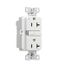 Ezlink Modular Gfci, 20 A, 125 Vac, 60 Hz, White, Three-Wire, Tamper-Resistant, EZTRGF20W
