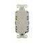 Self-Test Gfci, 15A, 125V, Black, Slim Design, With Wallplate, GF15BK-WP