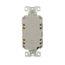 Self-Test Gfci, 15A, 125V, Light Almond, Slim Design, GF15LA