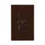 Slim Blankface Gfci Receptacle, Self-Test, #14 -10 Awg 20A 125V, Brown, Blankface, 2-Pole 3-Wire, GFD20B