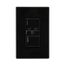 Slim Blankface Gfci Receptacle, Self-Test, #14 -10 Awg 20A 125V, Black, Blankface, 2-Pole 3-Wire, GFD20BK