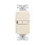 Slim Blankface Gfci Receptacle, Self-Test, #14 -10 Awg 20A 125V, Light Almond 2-Pole 3-Wire, GFD20LA