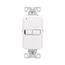 Slim Blankface Gfci Receptacle, Self-Test, #14 -10 Awg 20A 125V, Blankface, 2-Pole 3-Wire, GFD20W