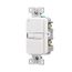 Slim Blankface Gfci Receptacle, Self-Test, #14 -10 Awg 20A 125V, Blankface, 2-Pole 3-Wire, GFD20W