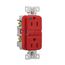 Hg Gfci, 15A, 125V, Red, Slim, GFH15RD