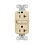 Hg Gfci, 20A, 125V, Ivory, Slim, GFH20V
