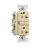 Hg Gfci, 20A, 125V, Ivory, Slim, GFH20V