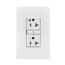 Hg Gfci, 20A, 125V, White, Slim, GFH20W