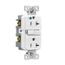 Hg Gfci, 20A, 125V, White, Slim, GFH20W