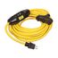 Portable Gfci, 15A, #12 Awg, 50' Cord Length, 5-15, Straight Blade Plug Type, 120V, 4X 669293, GFI11A655