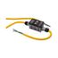 Portable Gfci, 30A, #10 Awg, 50' Cord Length, Flying Leads Plug Type, 240V, 4X 670220, GFI23M6NN