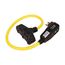Portable Gfci, 15A, #12 Awg, 25' Cord Length, 5-15, 3R, Tri Tap Plug, Auto Reset, 120V 670374, GFP11A4P9