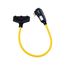 Portable Gfci, Watertight, 15A, #12 Awg, 2' Cord Length, 5-15, 3R, Tri Tap Plug Type, 120V, GFP11M1P9