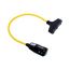 Portable Gfci, Watertight, 15A, #12 Awg, 2' Cord Length, 5-15, 3R, Tri Tap Plug Type, 120V, GFP11M1P9