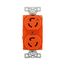 Safety Grip Locking Receptacle, #14-10 Awg, 15A, 125V, Orange, Duplex, L5-15, 2-Pole 3-Wire, IG4700