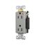 Arrow Hart Industrial Duplex Receptacle, #14-10 Awg 15A 125V, Gray, Duplex, IG6262GY