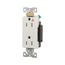 Arrow Hart Industrial Duplex Receptacle, #14-10 Awg 20A 125V, Ivory, 5-20R, Duplex, IG6362V
