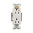 Arrow Hart Industrial Duplex Receptacle, #14-10 Awg 20A 125V, 5-20R, Duplex, IG6362W