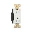 Arrow Hart Duplex Receptacle, #14-10 Awg 15A, Healthcare 125V, Duplex, IG8262W
