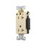 Arrow Hart Duplex Receptacle, #14-10 Awg 20A, Healthcare 125V, Ivory, 5-20R, Duplex, IG8362V