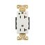 Arrow Hart Duplex Receptacle, #14-10 Awg 20A, Healthcare 125V, 5-20R, Duplex, IG8362W