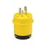 Severe Duty Locking Plug, #18-10 Awg 30A, 125/250V, Severe Duty, L10-30, 3-Pole, 3-Wire, L1030PY