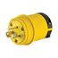 Severe Duty Locking Plug, #18-10 Awg, 30A, 250V, Severe Duty, L11-30, 3-Pole, 3-Wire, L1130PY