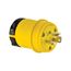 Severe Duty Locking Plug, #18-10 Awg, 30A, 250V, Severe Duty, L11-30, 3-Pole, 3-Wire, L1130PY