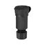 Arrow Hart Watertight Locking Connector, #18-10 Awg 30A, 125/250V, Black, L14-30 3-Pole 4-Wire, L1430CWBK