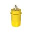 Arrow Hart Watertight Locking Plug, #18-10 Awg 20A, 250V, Steel, L15-20 3-Pole 4-Wire, L1520PW