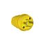 Arrow Hart Watertight Locking Plug, #18-10 Awg 30A, 250V, Steel, L15-30 3-Pole 4-Wire, L1530PW