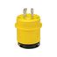 Severe Duty Locking Plug, #18-10 Awg, 30A, 250V, Severe Duty, L15-30 3-Pole 4-Wire 0.63 To 1.16", L1530PY