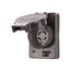 Arrow Hart Watertight Locking Receptacle, #14-8 Awg, 20A, 480V, Black, L16-20 3-Pole 4-Wire, L1620RWBK