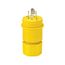 Arrow Hart Watertight Locking Plug, #18-10 Awg 20A, 120/208V, Steel, L18-20 3-Pole 4-Wire, L1820PW