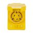 Arrow Hart Watertight Locking Receptacle, #14-8 Awg, 20A, 120/208V, Yellow, L18-20 3-Pole 4-Wire, L1820RW