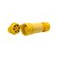 Arrow Hart Watertight Locking Connector, #18-10 Awg 20A, 277/480V, Steel, L19-20, 4-Pole, 4-Wire, L1920CW