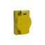Arrow Hart Watertight Locking Receptacle, #18-10 Awg 30A, 347/600V, Black, L20-30 4-Pole, 4-Wire, L2030RWBK