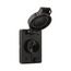 Arrow Hart Watertight Locking Receptacle, #14-8 Awg 20A, 347/600V, Black, L23-20, 4-Pole, 5-Wire, L2320RWBK